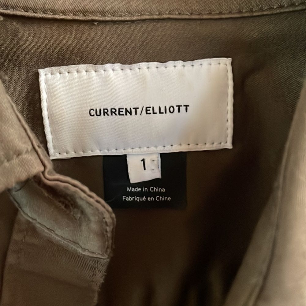Current Elliot The Tella Shirt Jacket Small - Picture 8 of 9